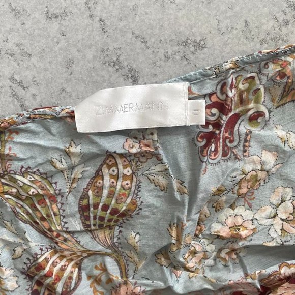 Zimmermann Pavilion Wrap Playsuit (0) - Picture 8 of 10